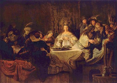 Il matrimonio di Sansone da Rembrandt van Rijn
